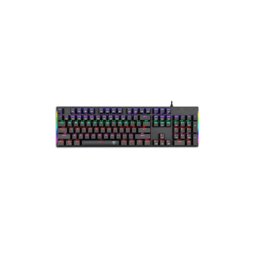 T-DAGGER NAXOS T-TGK310 Rainbow RGB Mechanical Gaming Klavye , USB