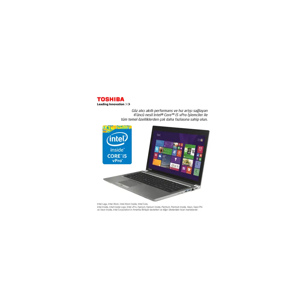 TOSHIBA Tecra Z50-A-13D, i7 vPro 16GB 512GB SSD 15.6" Win7 Pro, Win8.1 Pro, Metalik Gri