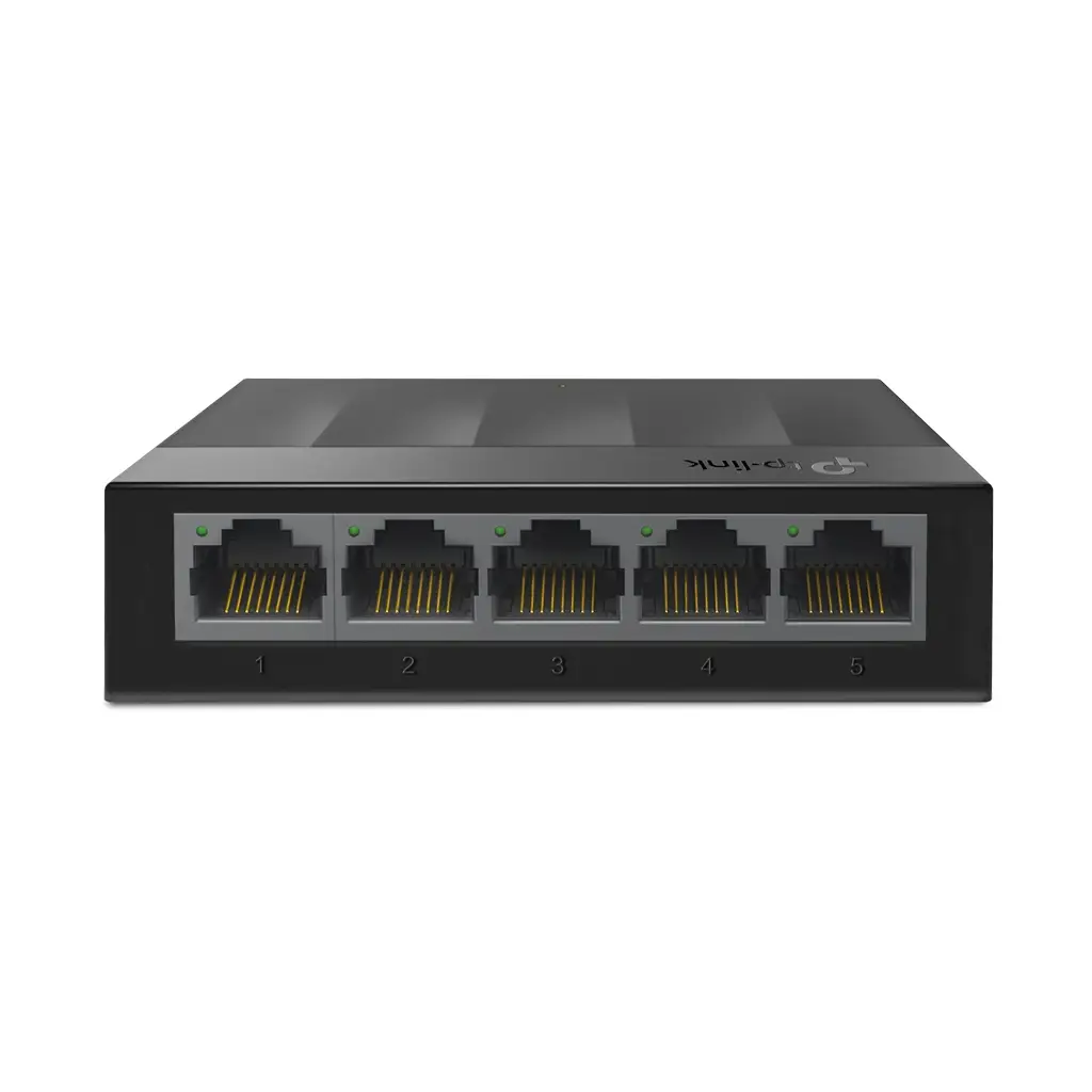 TP-LINK LS1005G 5-Port 10/100/1000Mbps Masaüstü Switch / Omada Runrate
