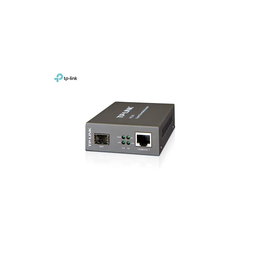 TP-LINK MC220L Gigabit Ethernet Medya Dönüştürücü / Omada Runrate