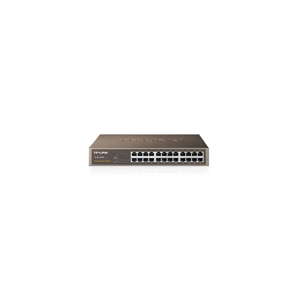TP-LINK TL-SF1024D, 24 Port, 10/100M, Çelik Kasa, Switch / Omada Runrate