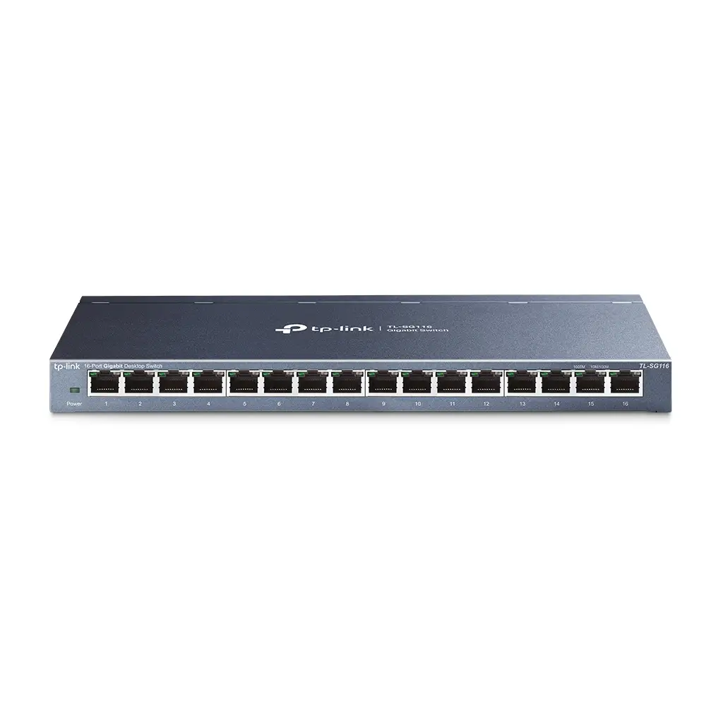 TP-LINK TL-SG116 16-Port Gigabit Desktop Switch / Omada Runrate