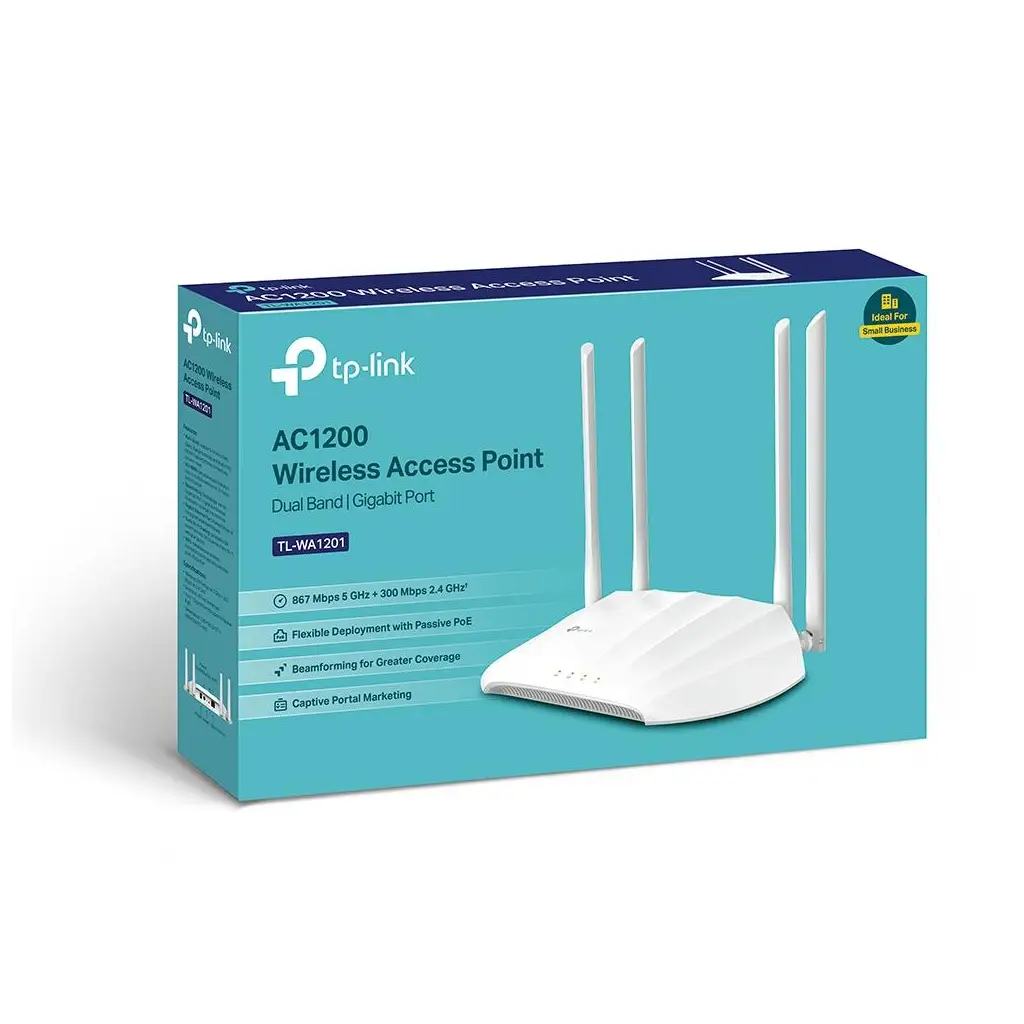 TP-LINK TL-WA1201 AC1200 Dual-Band Wi-Fi Access Point