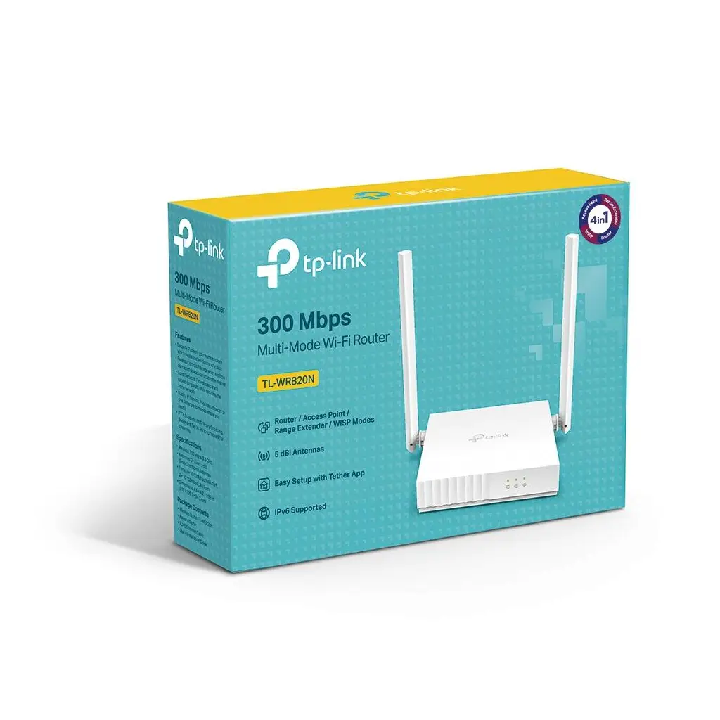 TP-LINK TL-WR820N 300Mbps 2 PORT KABLOSUZ ROUTER