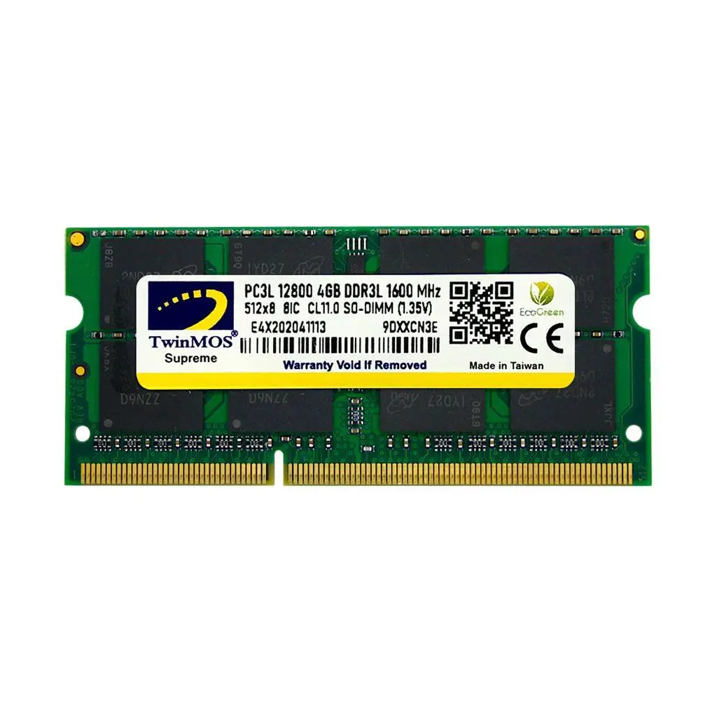 TWINMOS 4GB 1600 MHz DDR3 CL11 SODIMM MDD3L4GB1600N Ram